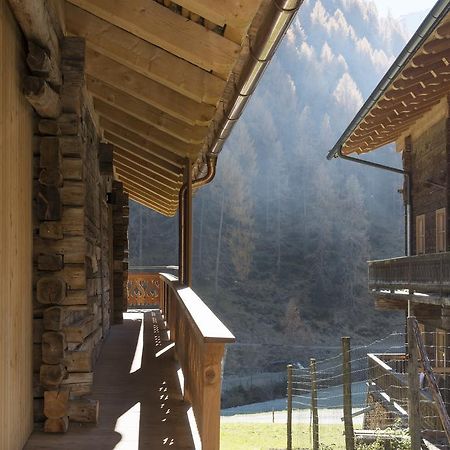 Giatla Hof Der Alfenalm - Ferienwohnungen Am Berg Innervillgraten Eksteriør bilde
